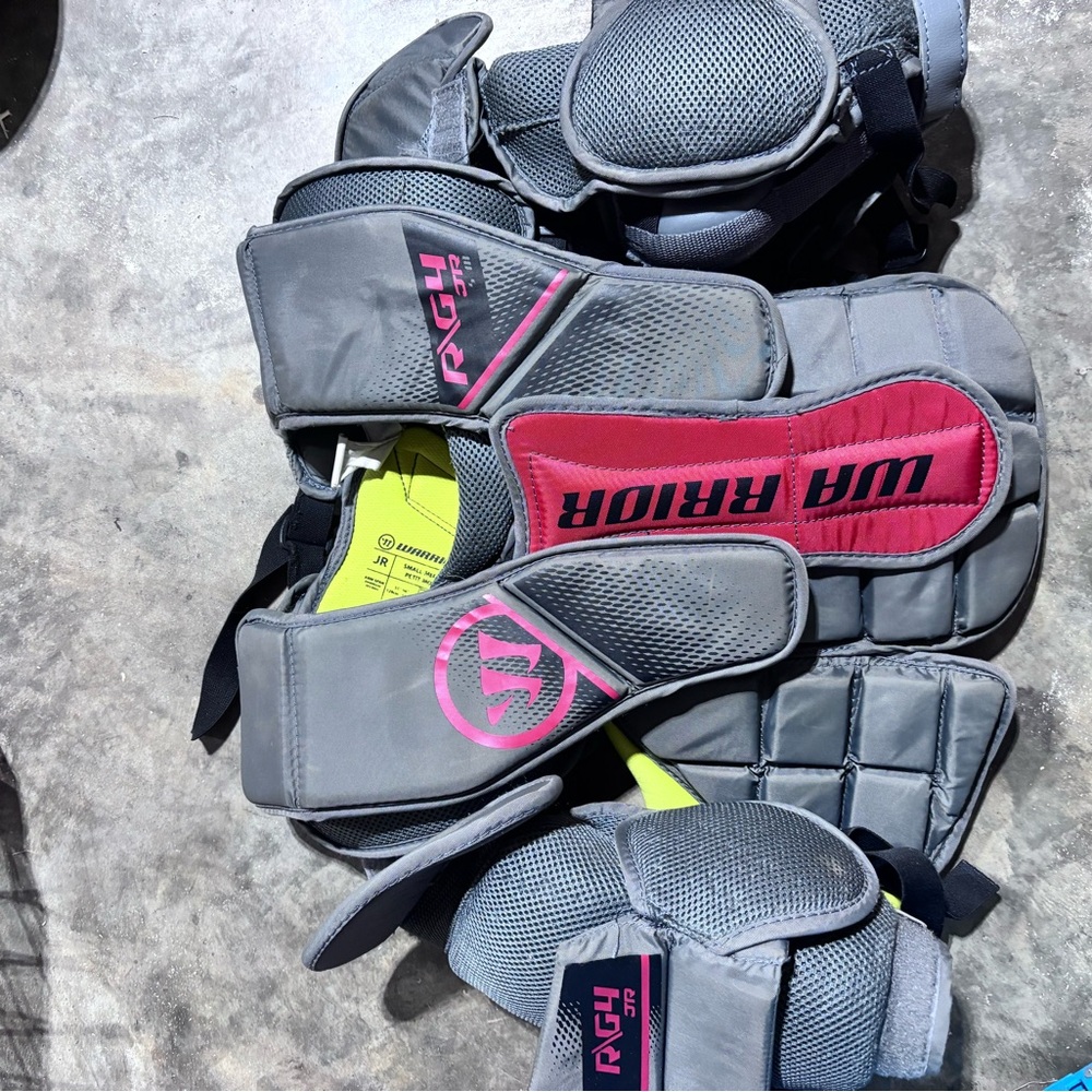 Warrior goalie chest pad